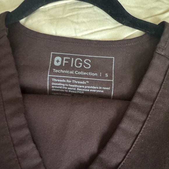 Figs Catarina Top in Espresso - Picture 4 of 4